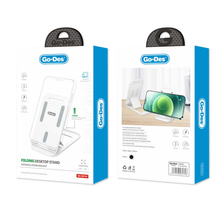Go-Des GD-HD732 Telefon Standı - 2 Go-Des GD-HD732 Telefon Standı - 2